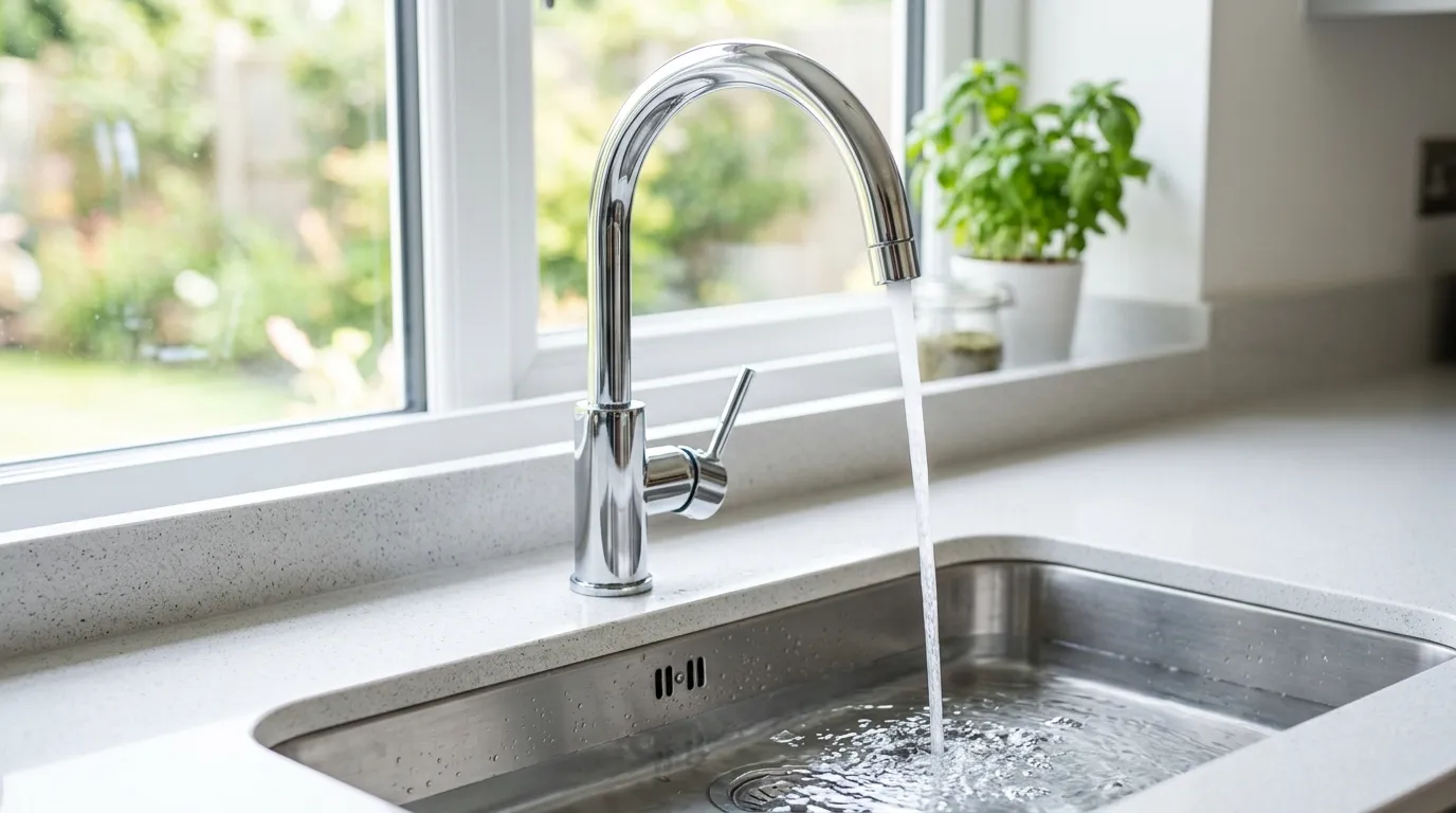 Local Plumbing Master Pros same day plumber fixing a faucet in Watertown, SD